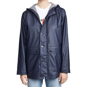 Petit Bateau blue iconic Emily in Paris raincoat M
